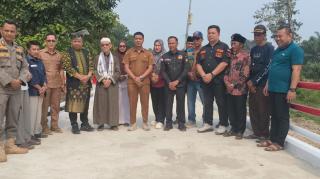 Jembatan Garuda Merah Putih Diresmikan, Tokoh Masyarakat Pantai Cermin Apresiasi Kehadiran Negara